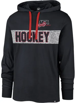 47 Brand USA Hockey Field Franklin Hooded T-Shirt