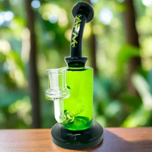 8" AFM Power Inline Perc Glass Dab Rig