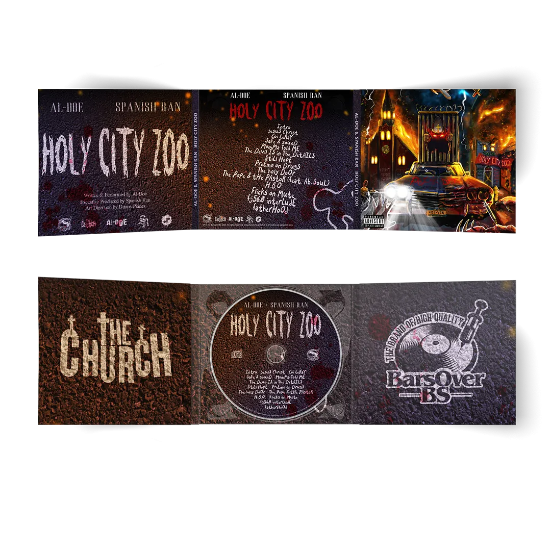 Al Doe x Spanish Ran - Holy City Zoo (Digipak With Obi Strip) (Glass Mastered CD)