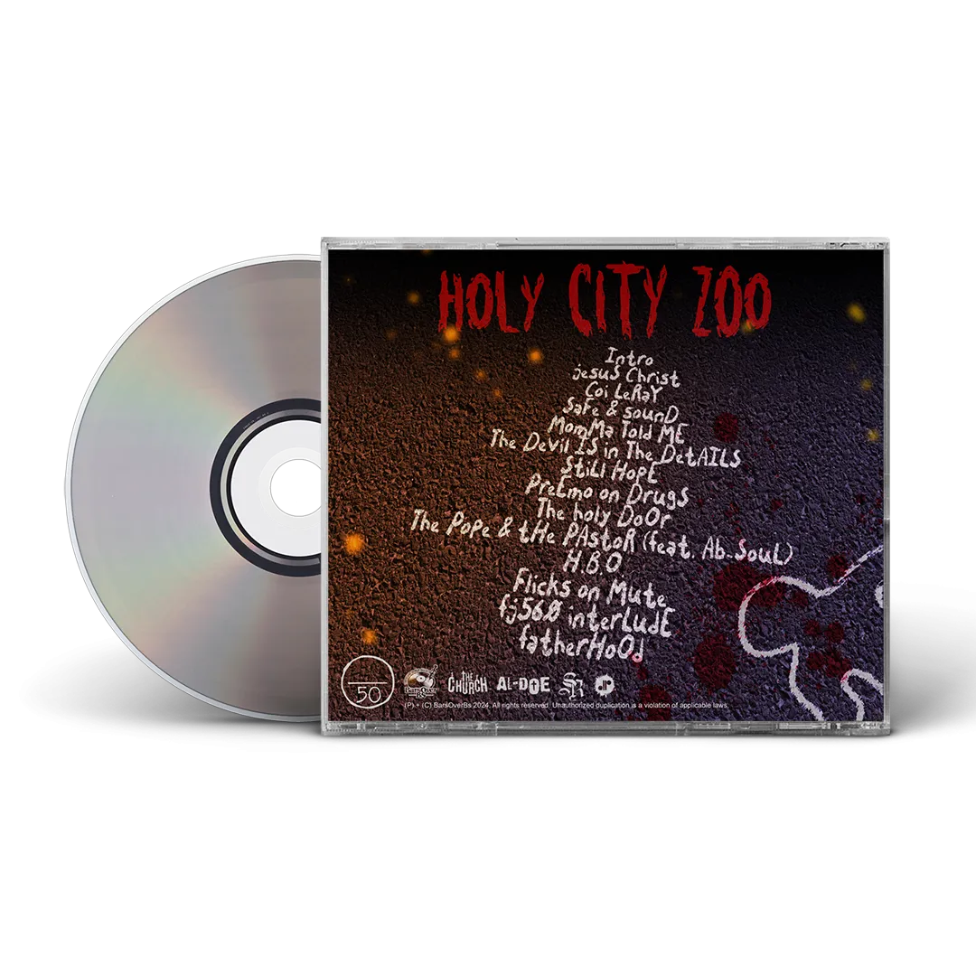 Al Doe x Spanish Ran - Holy City Zoo (Jewel Case CD) (Glass Mastered CD)