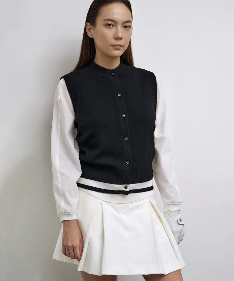 Anell Golf Clea Tuck Skirt - White