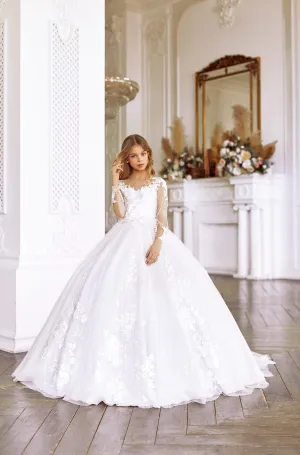 ANNE - Ball Gown First Communion / Baptism Dress
