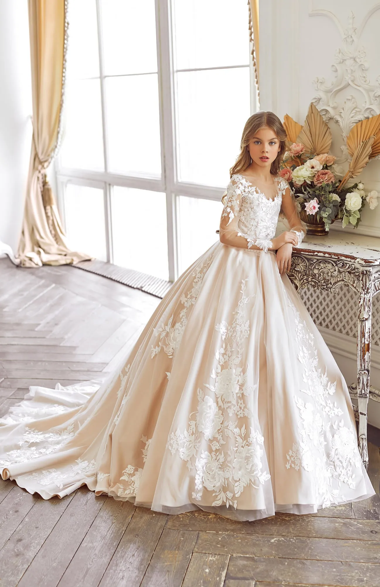 ANNE - Ball Gown First Communion / Baptism Dress