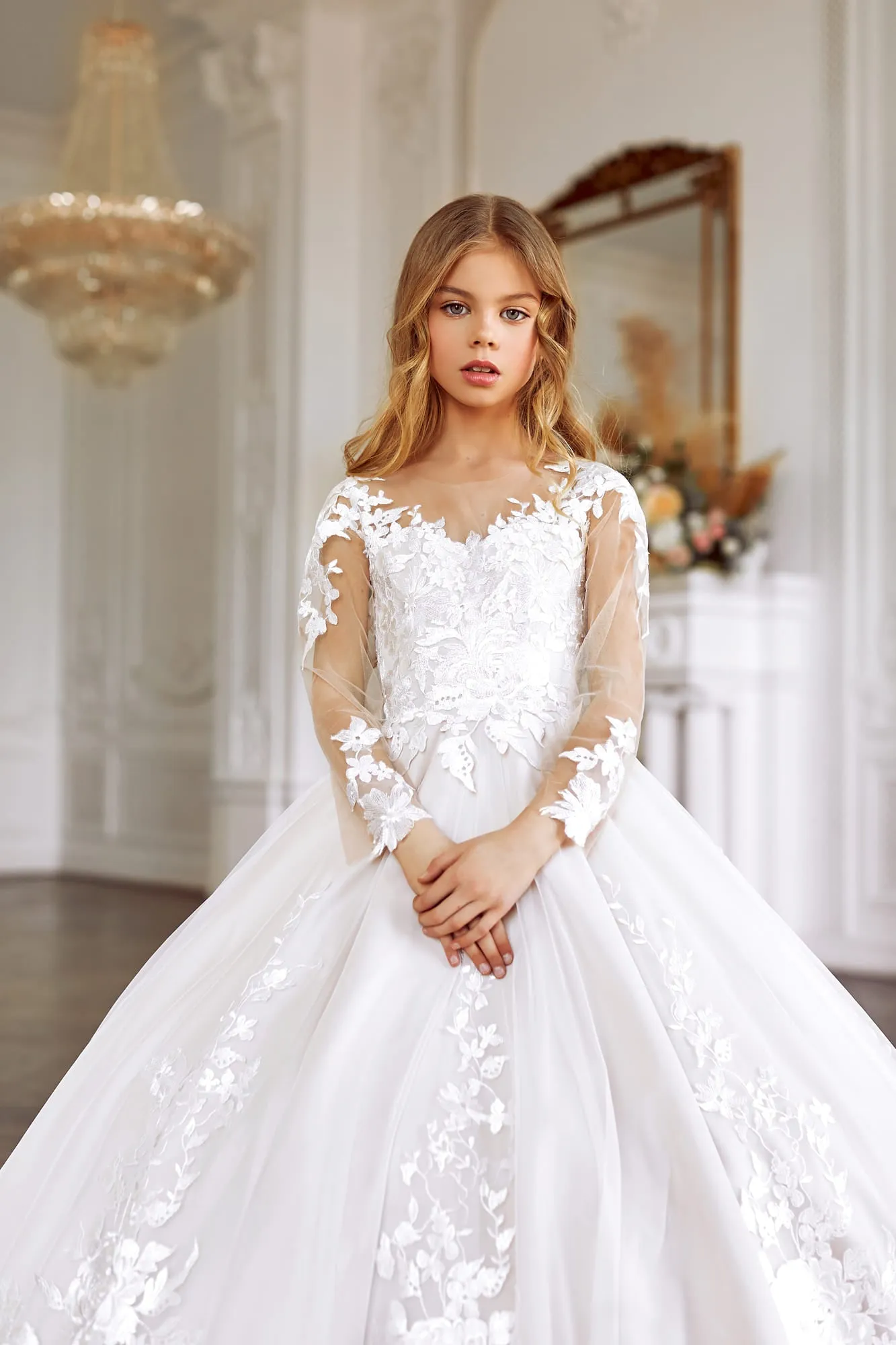 ANNE - Ball Gown First Communion / Baptism Dress