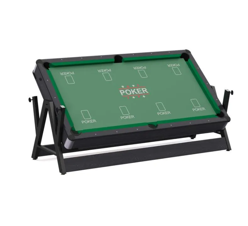 Atlanta Multi-Game Pool Table (Pool, Air Hockey, Roulette, Poker)