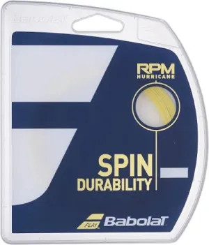 Babolat RPM Hurricane 17g / 1.25mm - Yellow