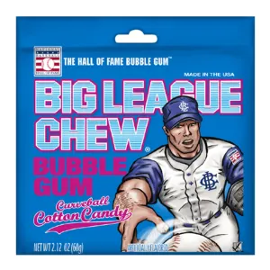 Big League Chew Cotton Candy Bubble Gum
