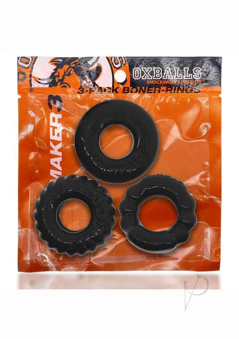 BONEMAKER 3PK BLACK