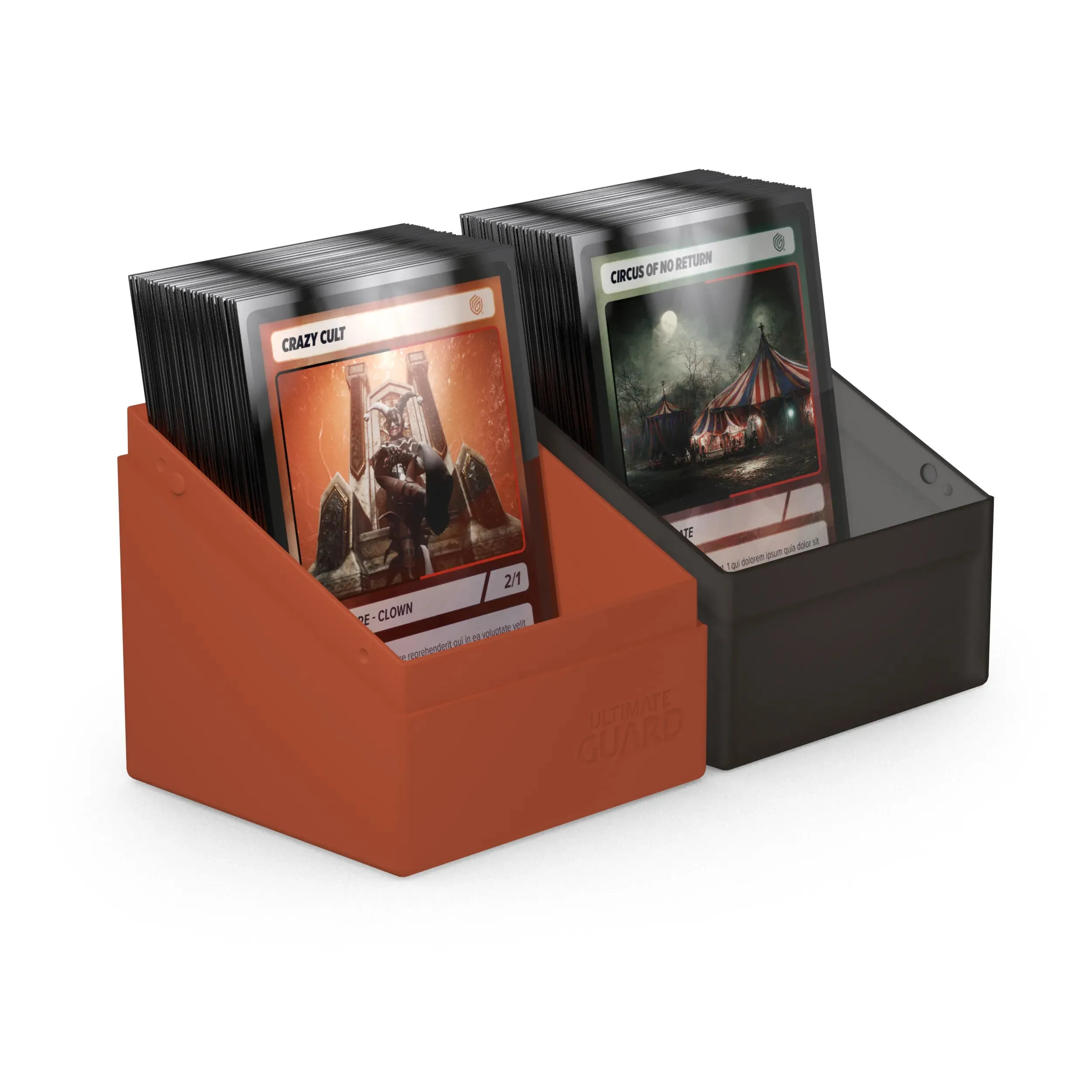 Boulder 100  Deck Box Druidic Secrets - Impetus (Dark Orange)