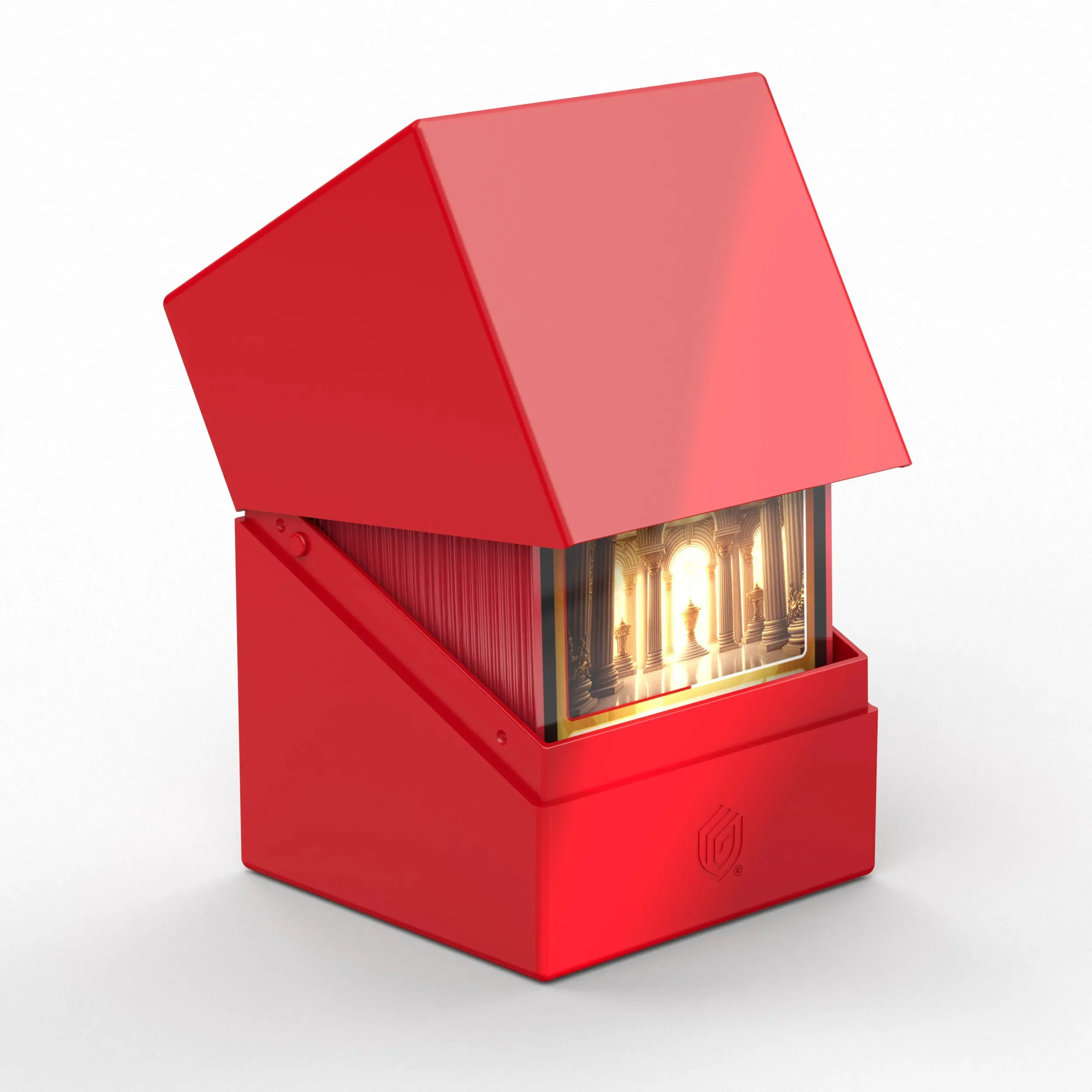 Boulder 100  Deck Box - Solid Red