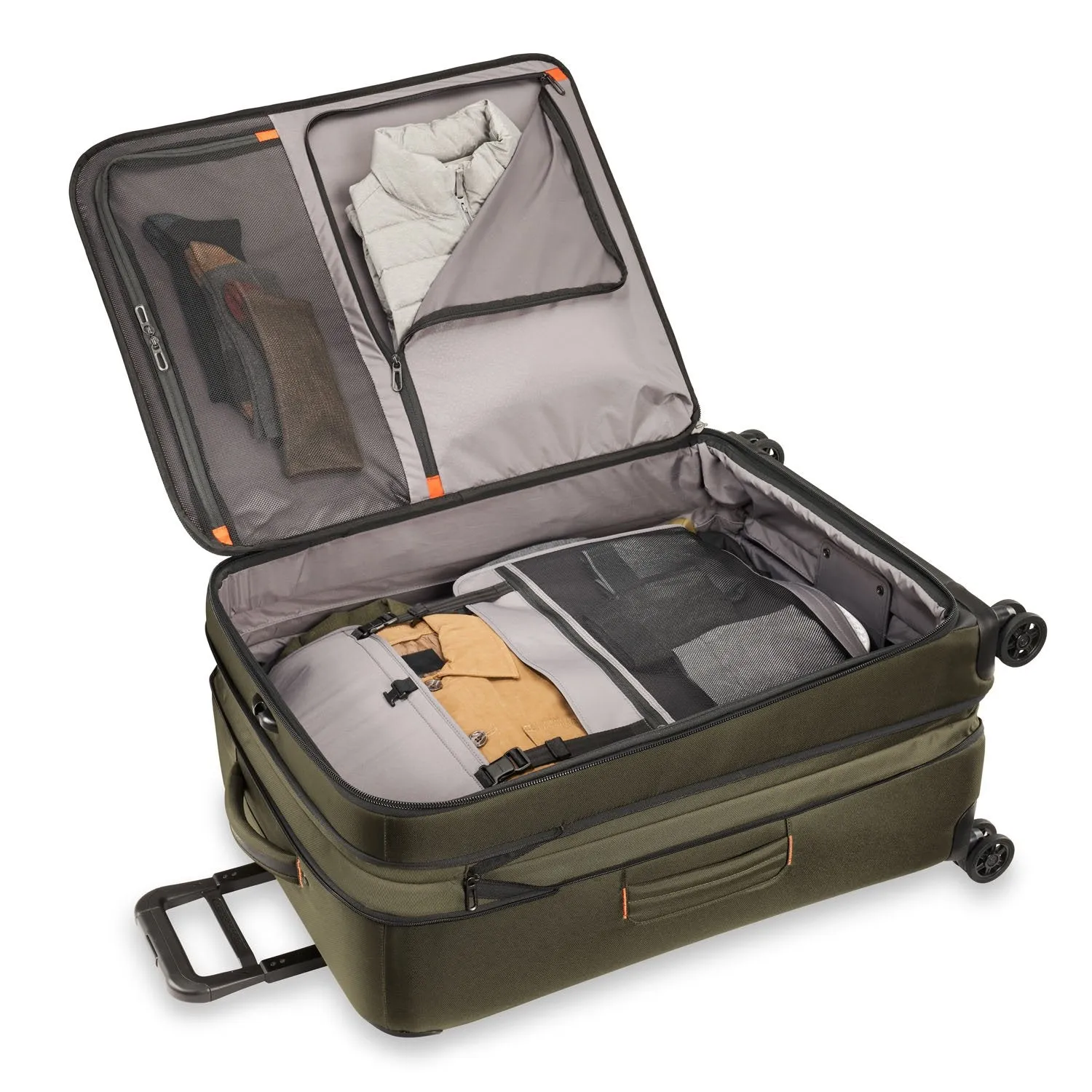 Briggs & Riley ZDX Large Expandable Spinner - Hunter Green