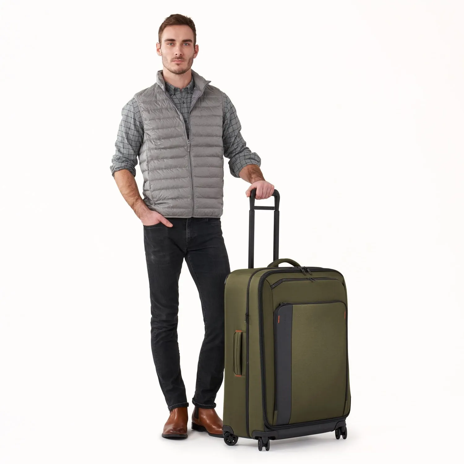 Briggs & Riley ZDX Large Expandable Spinner - Hunter Green