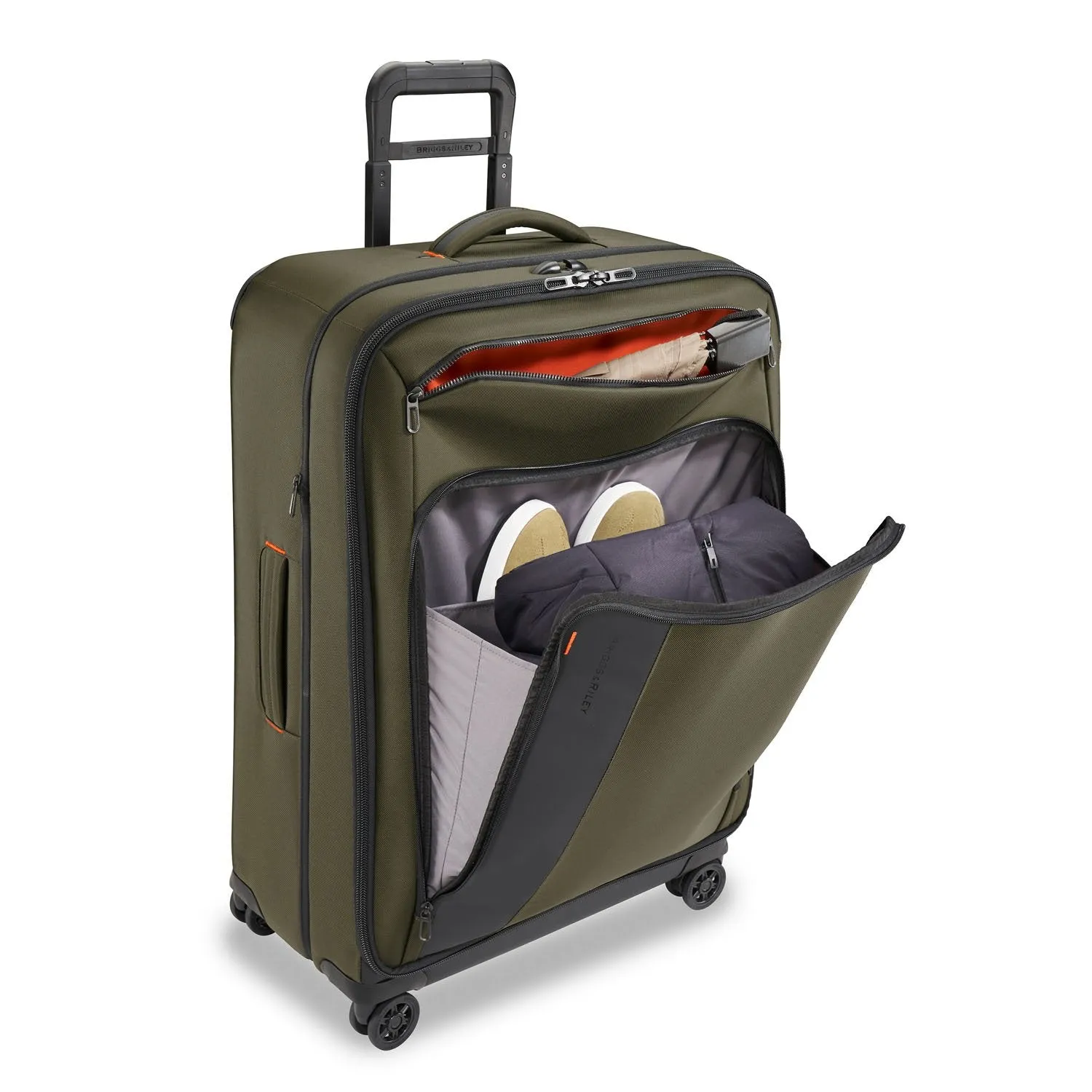 Briggs & Riley ZDX Large Expandable Spinner - Hunter Green