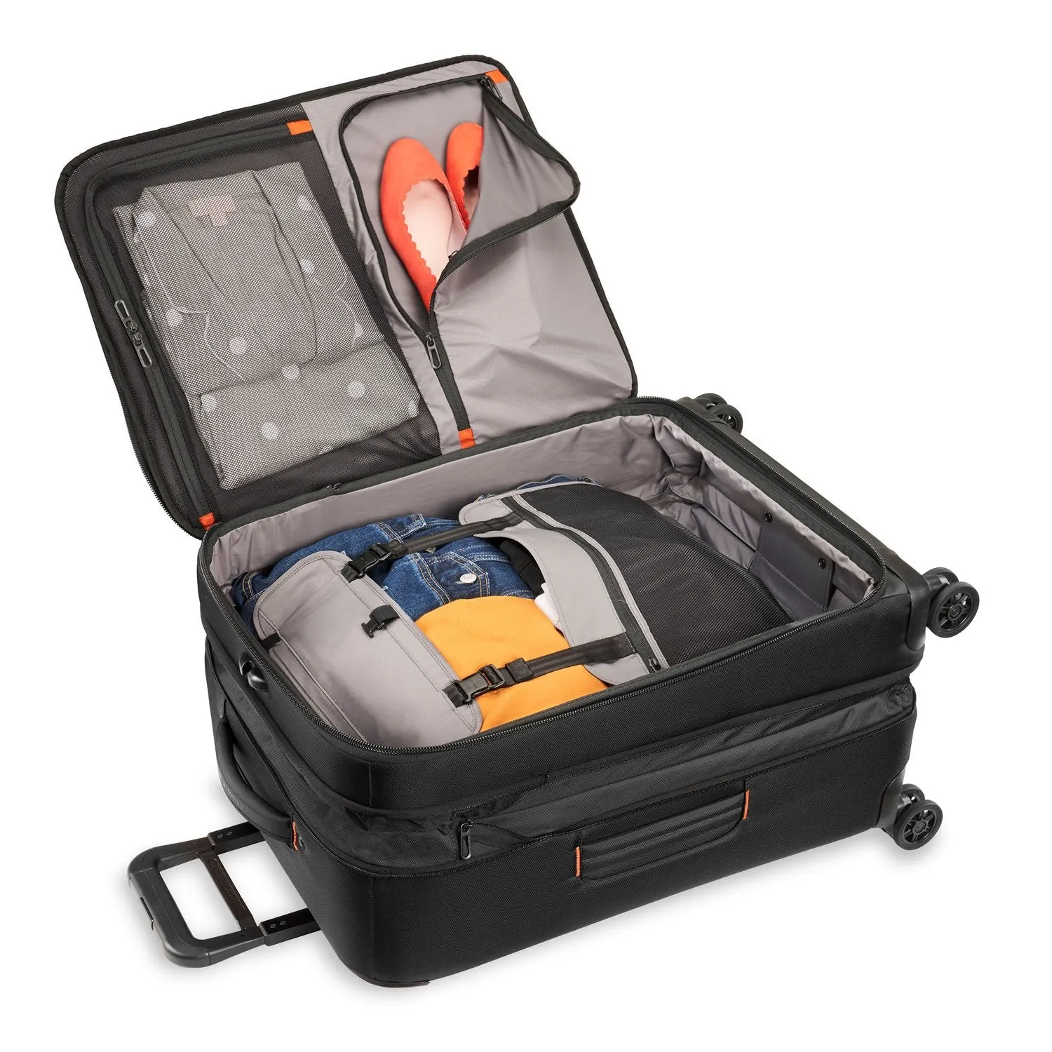Briggs & Riley ZDX Medium Expandable Spinner - Black