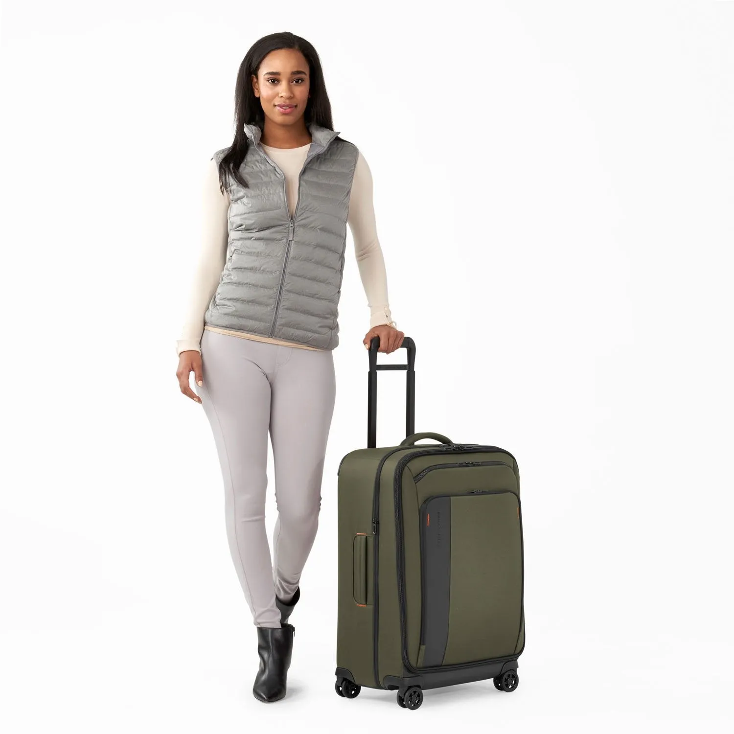 Briggs & Riley ZDX Medium Expandable Spinner - Hunter Green