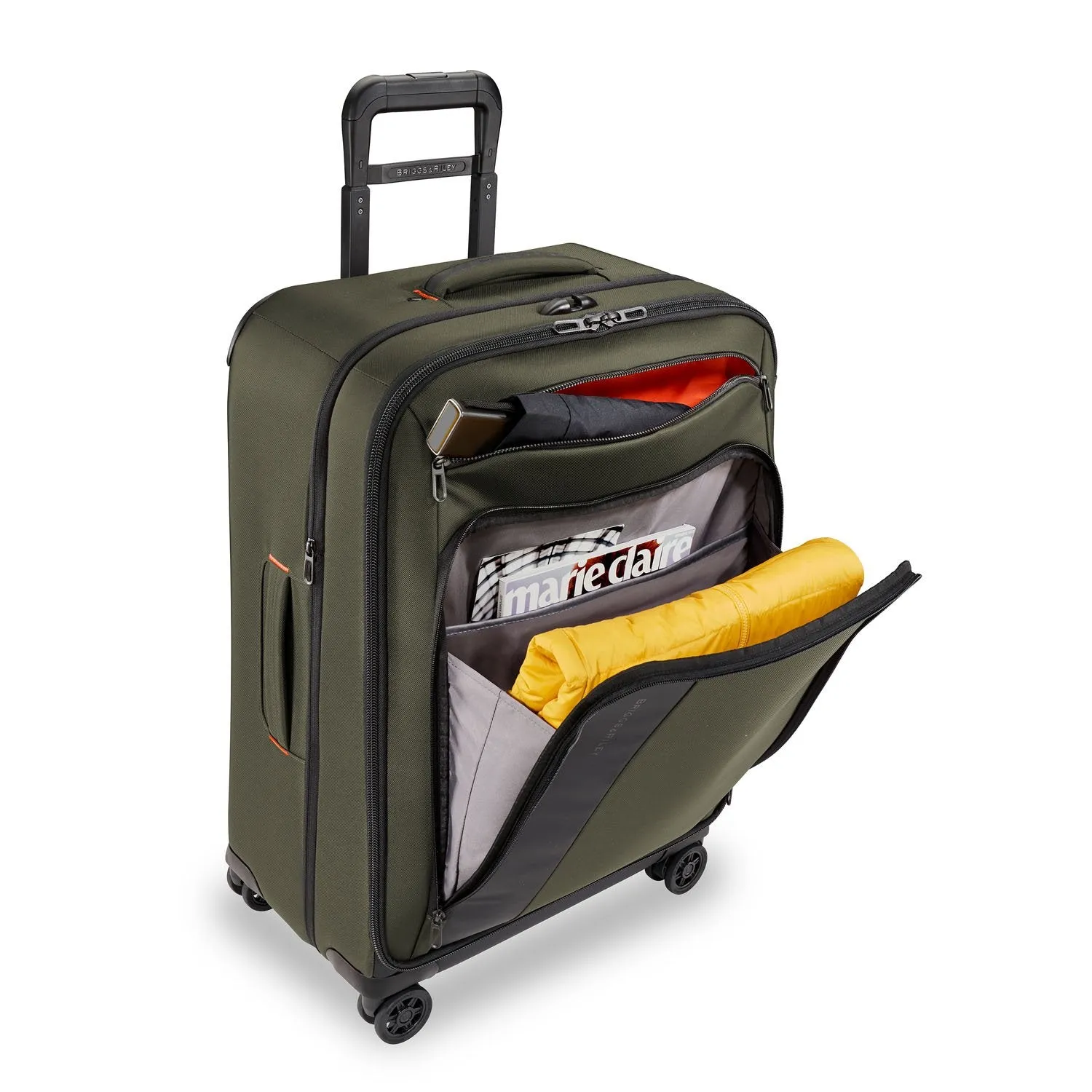 Briggs & Riley ZDX Medium Expandable Spinner - Hunter Green