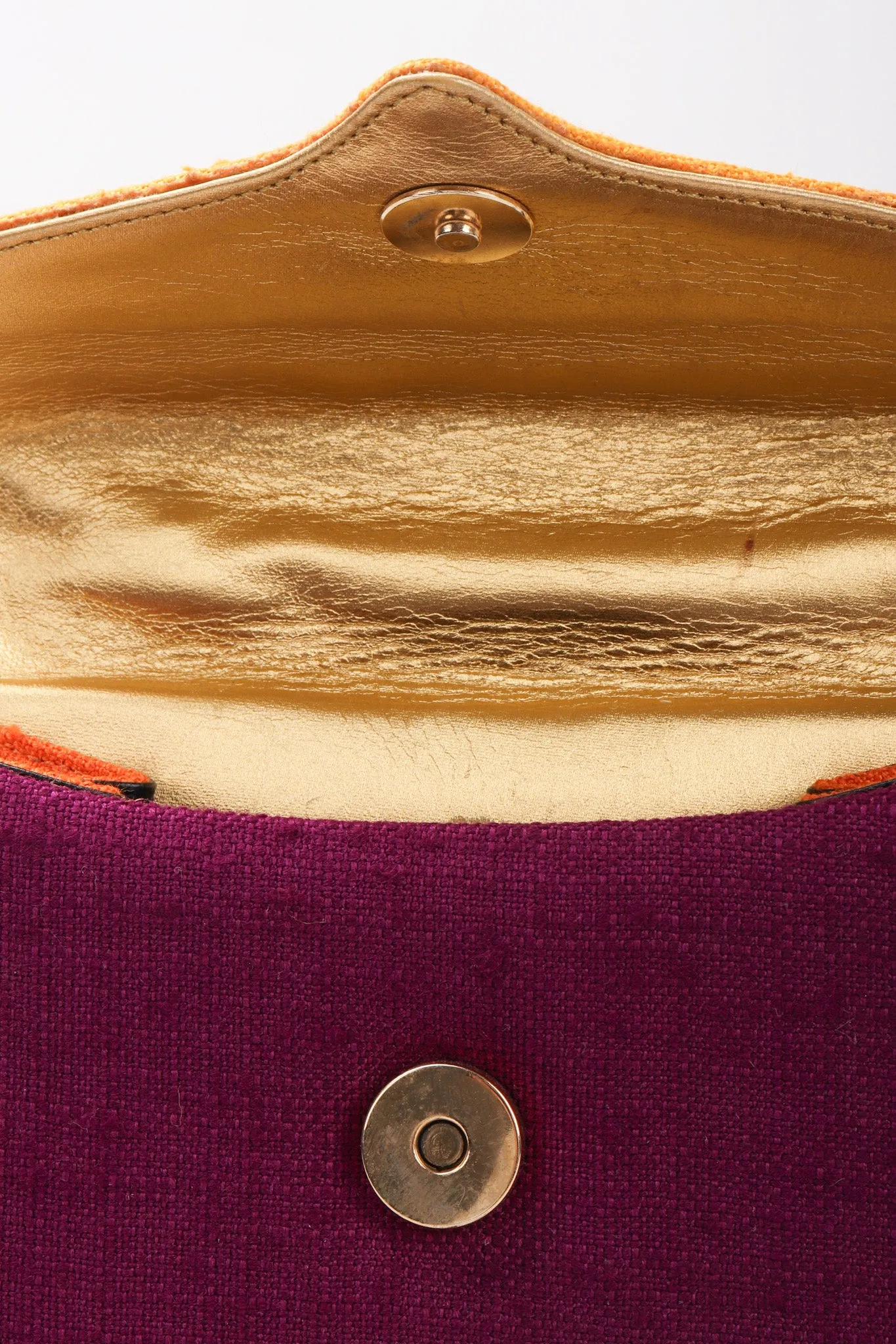 Color Block Fabric Bag