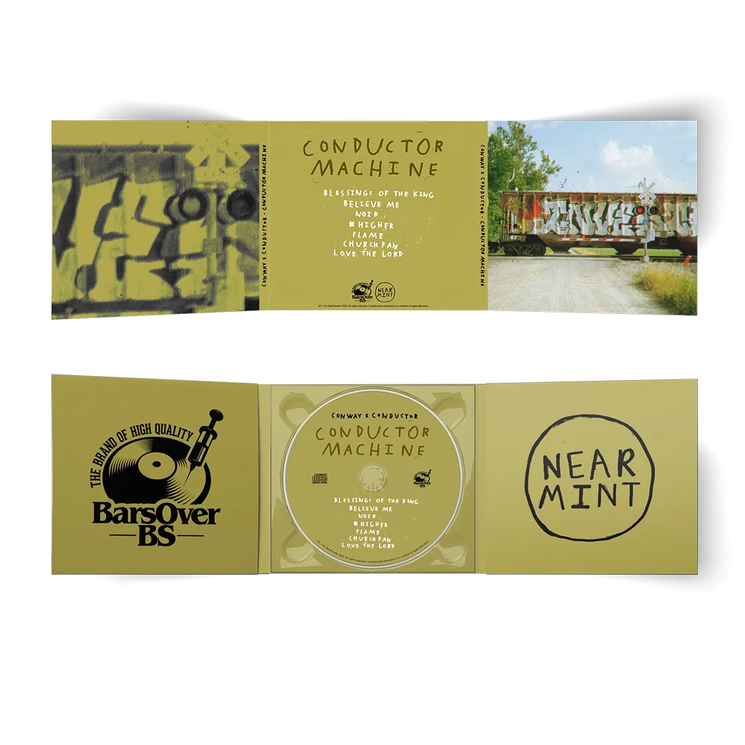 Conway The Machine x Conductor - Conductor Machine (Digipak CD With Obi Strip)(Midwest Edition)(Glass Mastered) 24 HOURS ONLY!