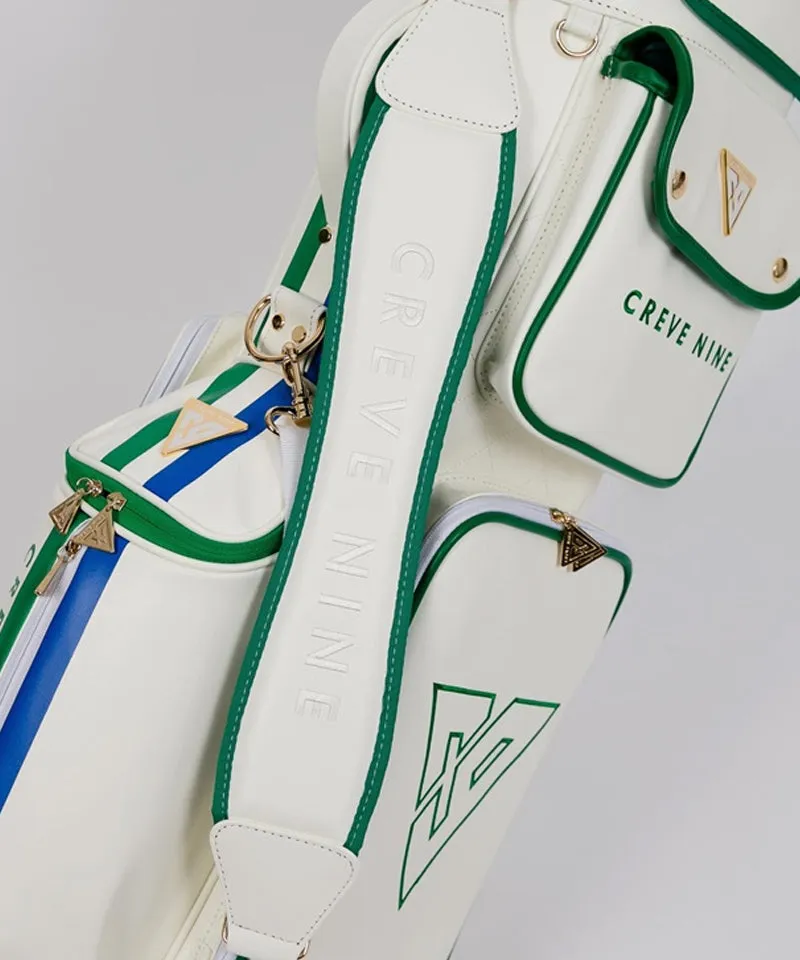 CREVE NINE: Stand Bag - Ivory