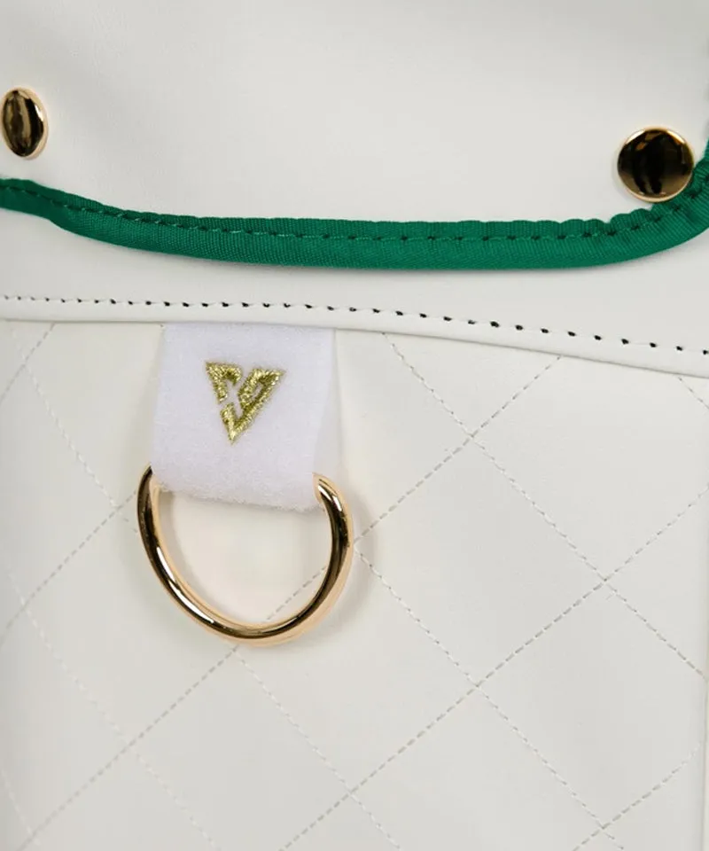 CREVE NINE: Stand Bag - Ivory