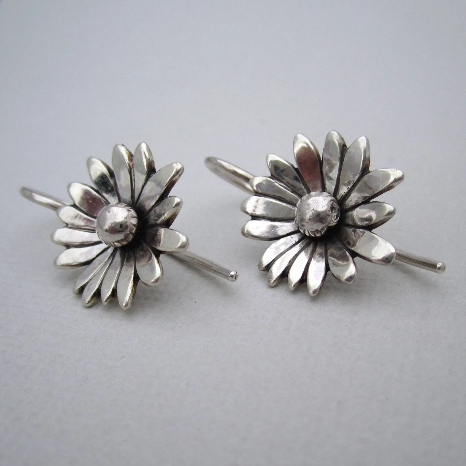 Daisy Sterling Silver Earrings