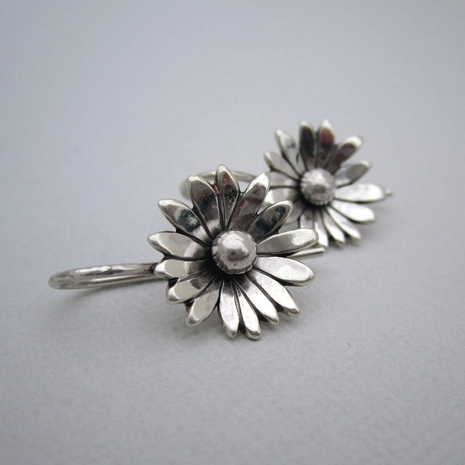 Daisy Sterling Silver Earrings