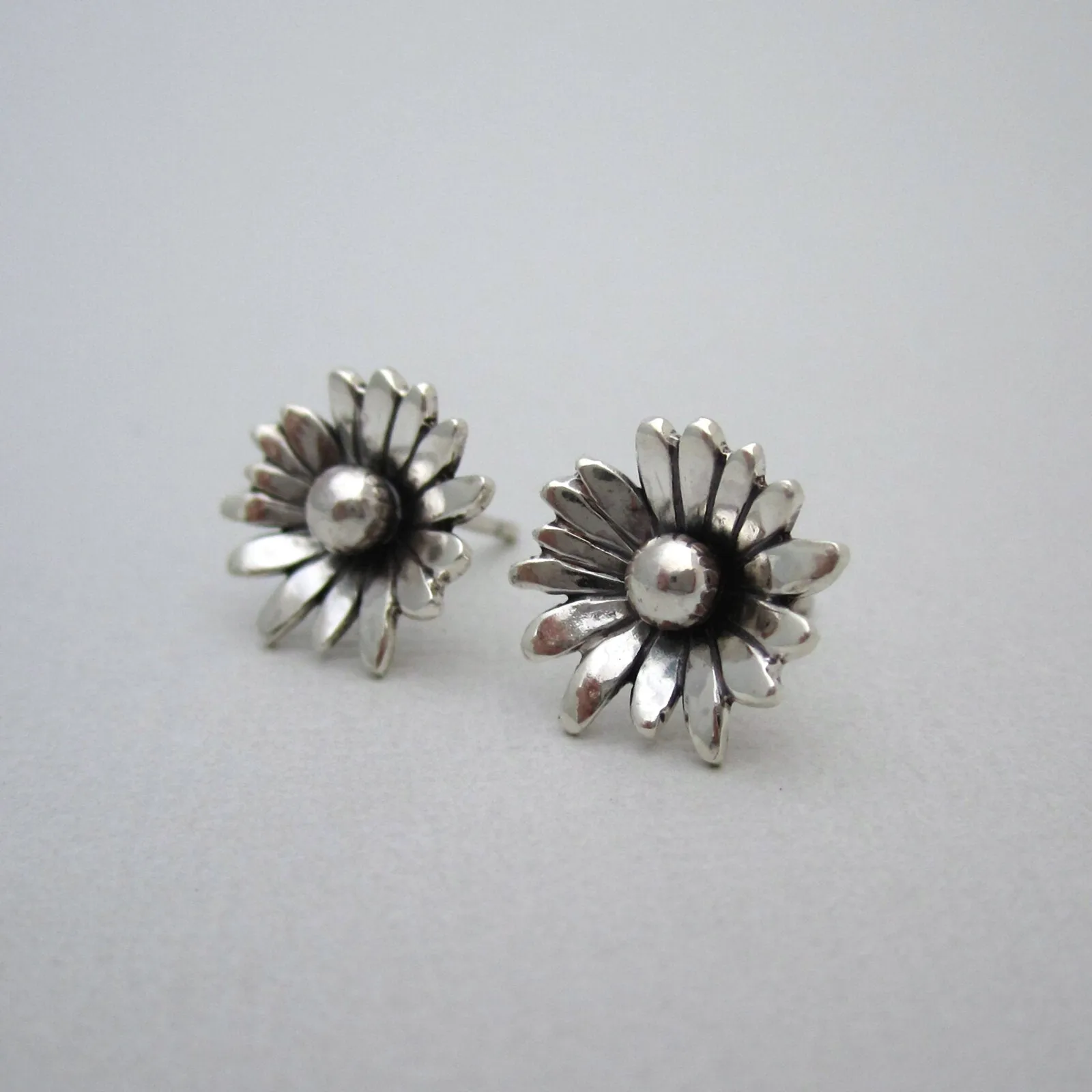 Daisy Sterling Silver Studs