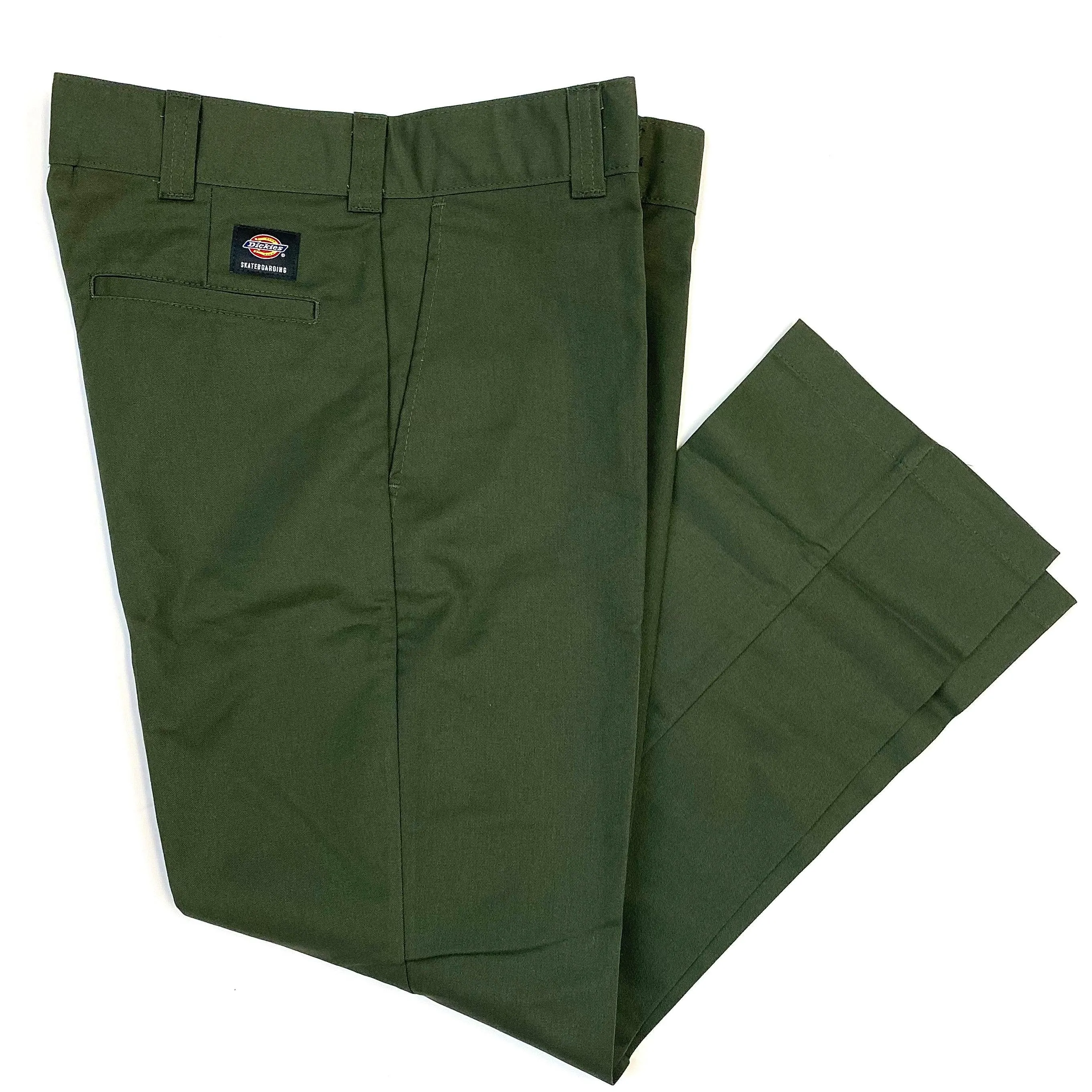 DICKIES SKATEBOARDING Slim Straight Flex Pant Olive Green