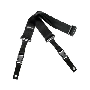DiMarzio DD2200B 2″ Nylon Cliplock Guitar Strap in Black