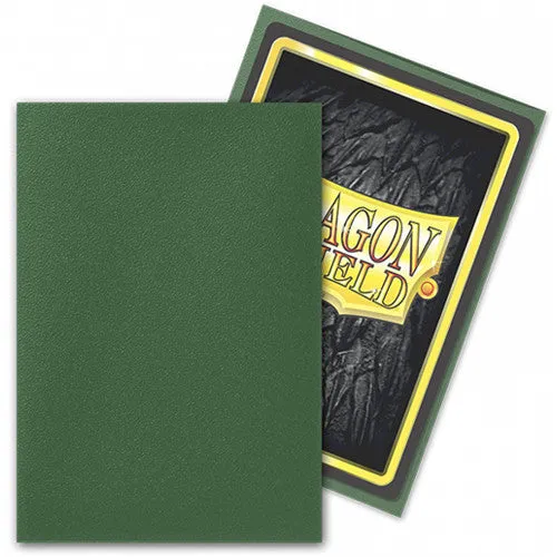 Dragon Shield Sleeves Japanese: Matte Forest Green (60)
