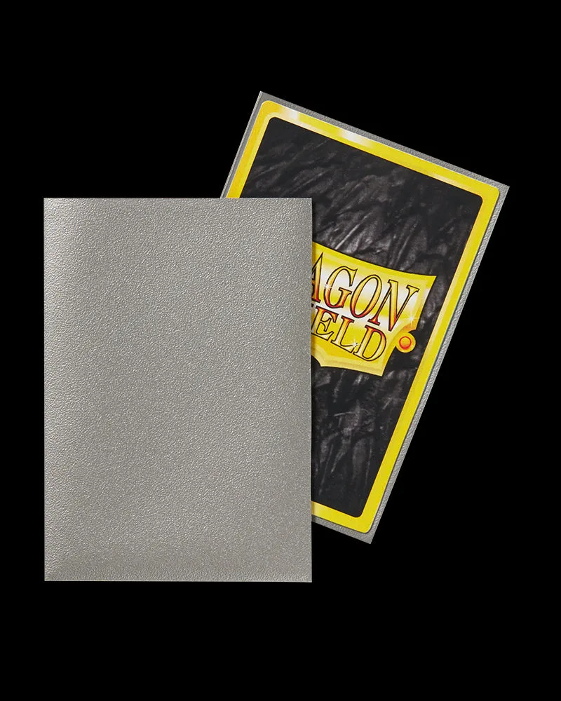 Dragon Shield Sleeves Japanese: Matte Silver (60)