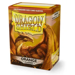 Dragon Shield Sleeves Standard: Classic Orange (100)