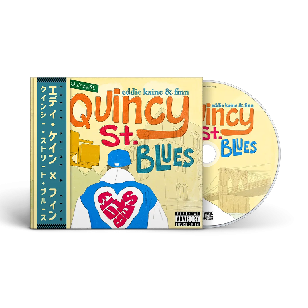 Eddie Kaine x Finn - Quincy St Blues (Digipak CD With Obi Strip)