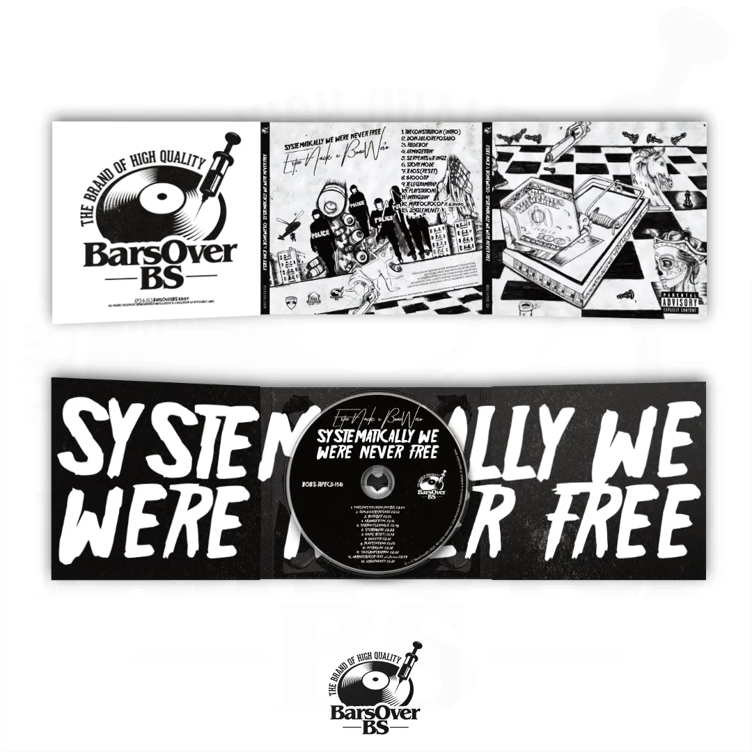 Estee Nack x Boneweso - Systematically We Were Never Free (Digipak CD With Obi Strip) (Glass Mastered CD) (Standard Artwork)