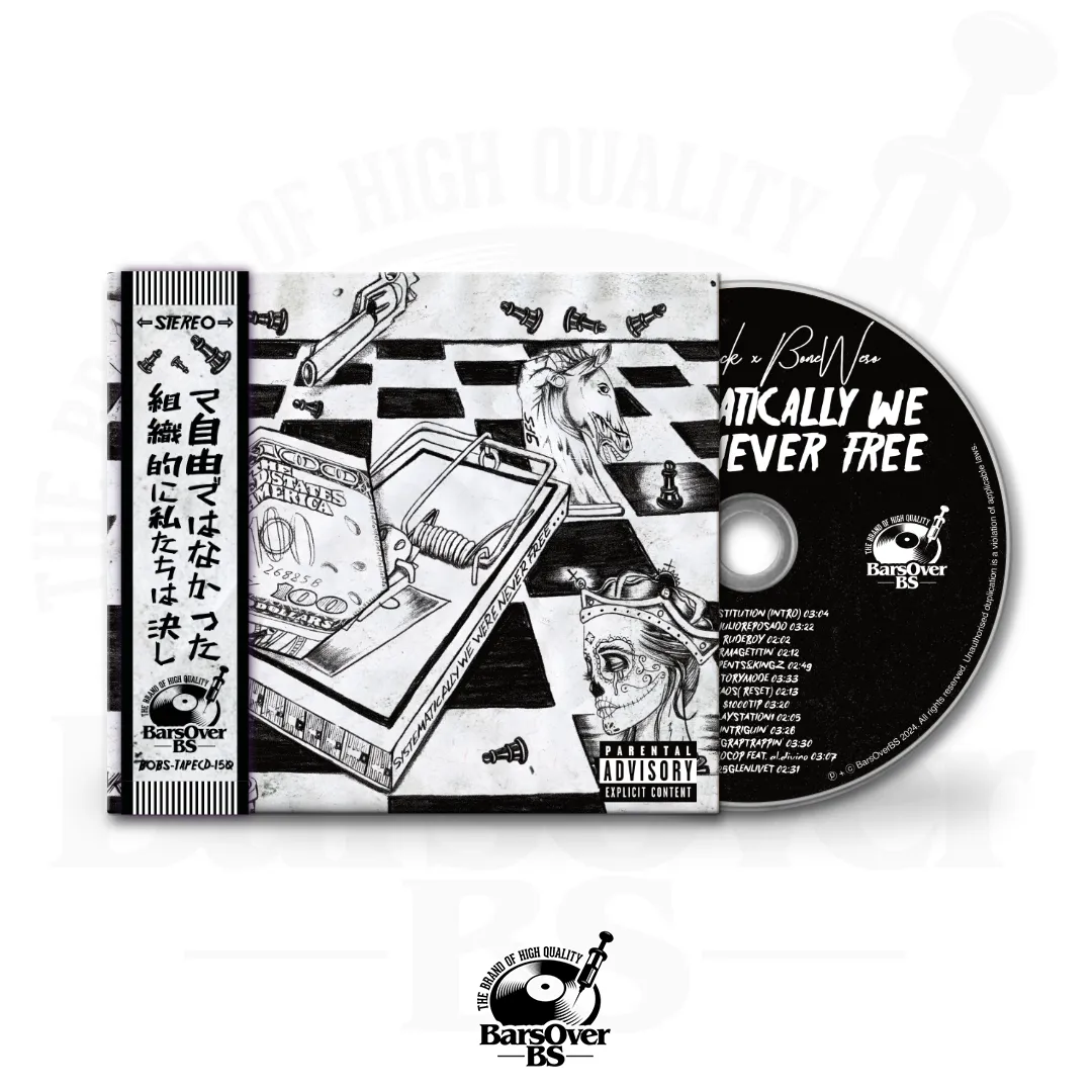 Estee Nack x Boneweso - Systematically We Were Never Free (Digipak CD With Obi Strip) (Glass Mastered CD) (Standard Artwork)