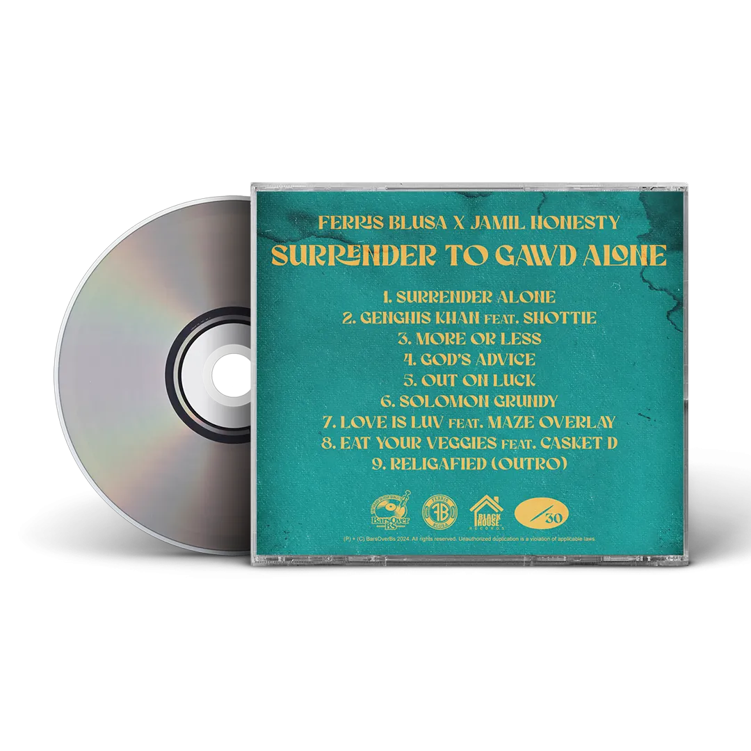 Ferris Blusa x Jamil Honesty - Surrender To Gawd Alone (Jewel Case CD)