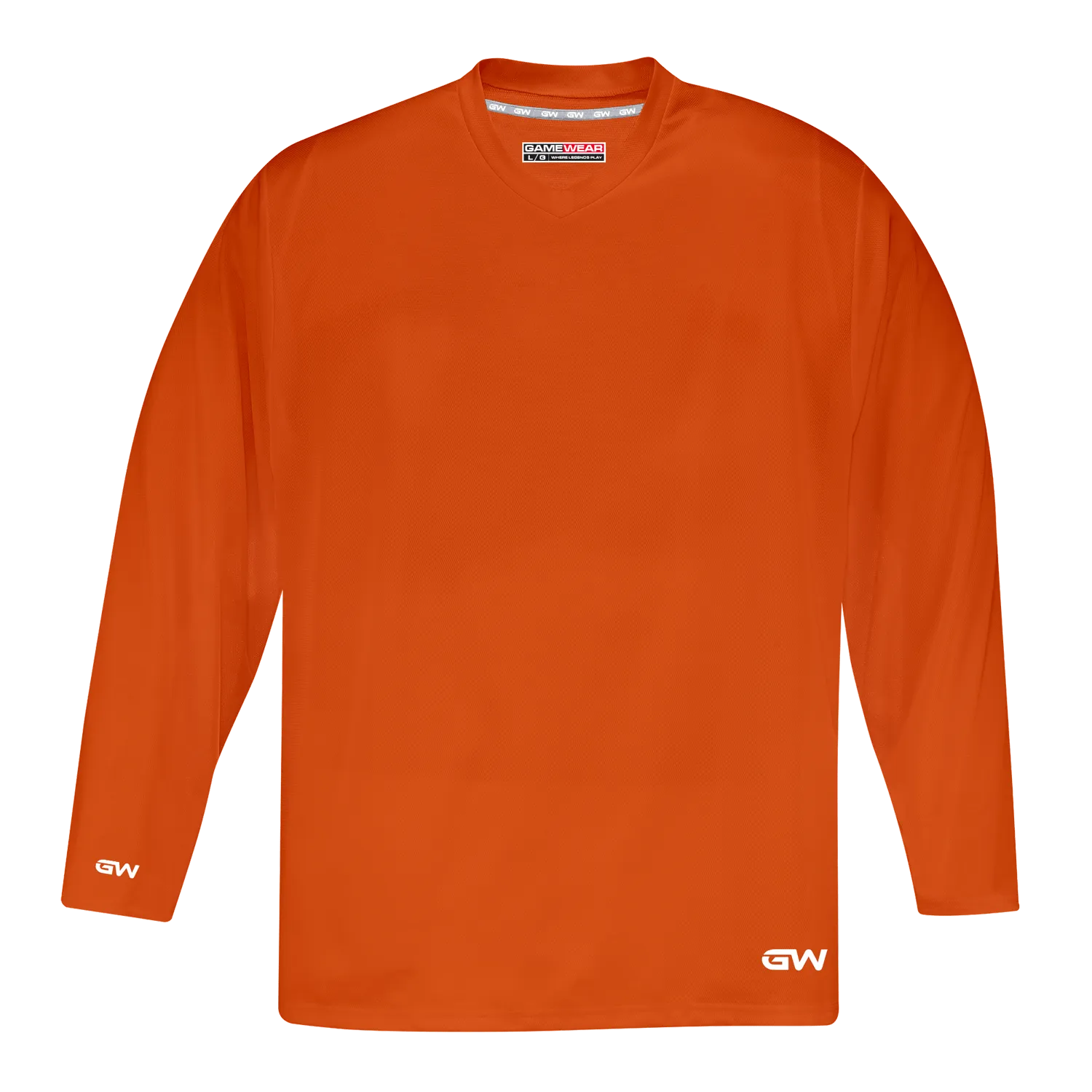 GameWear GW5500 ProLite Series Senior Hockey Practice Jersey - Orange