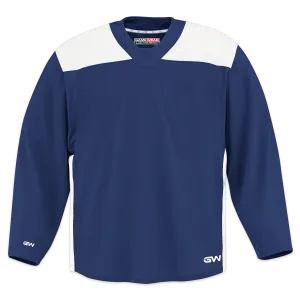 GameWear GW6500 ProLite Series Senior Hockey Practice Jersey - Navy / White