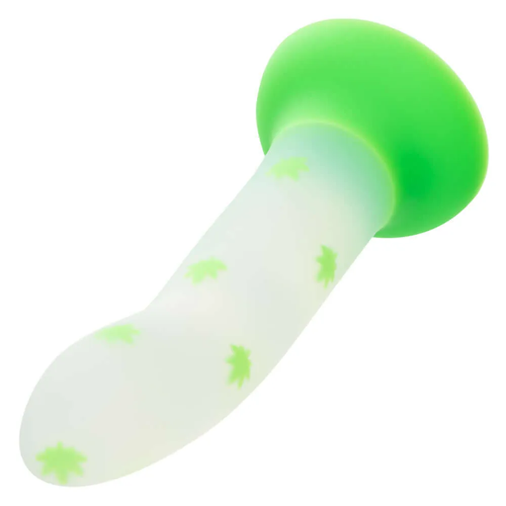 Glow Stick Leaf Dildo - Green