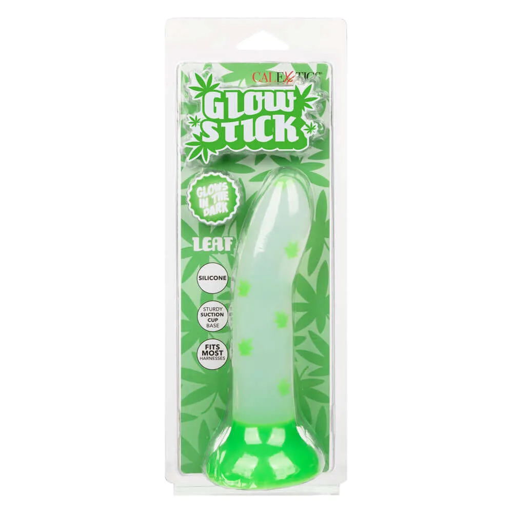 Glow Stick Leaf Dildo - Green