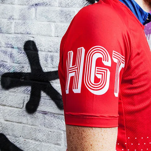 Hackney GT Trackster short sleeve jersey - red