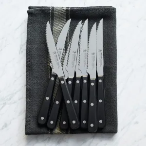 HENCKELS Razor-Sharp Steak Knife Set of 8, German Engineered by 100  Years - Stainless Steel - 8-pc