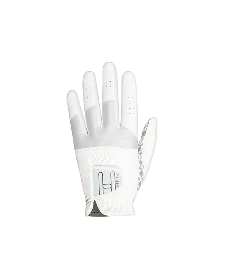 HENZZLE Golf Women's Handle Golf Gloves(Both) - White