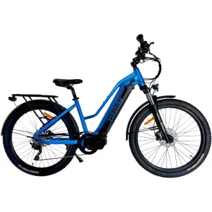 Hiko Rangler Electric Hybrid Bike 720Wh Battery Blue