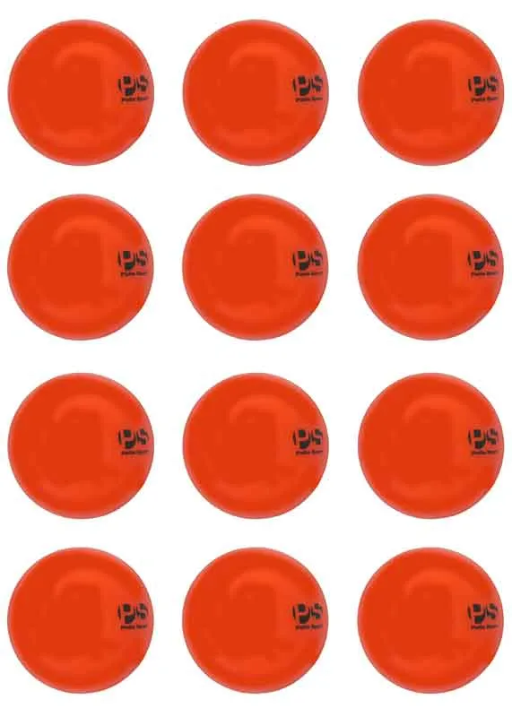 Hockey - Smooth Mini Training Balls 12-Ball Bundle - Pink/Orange/White