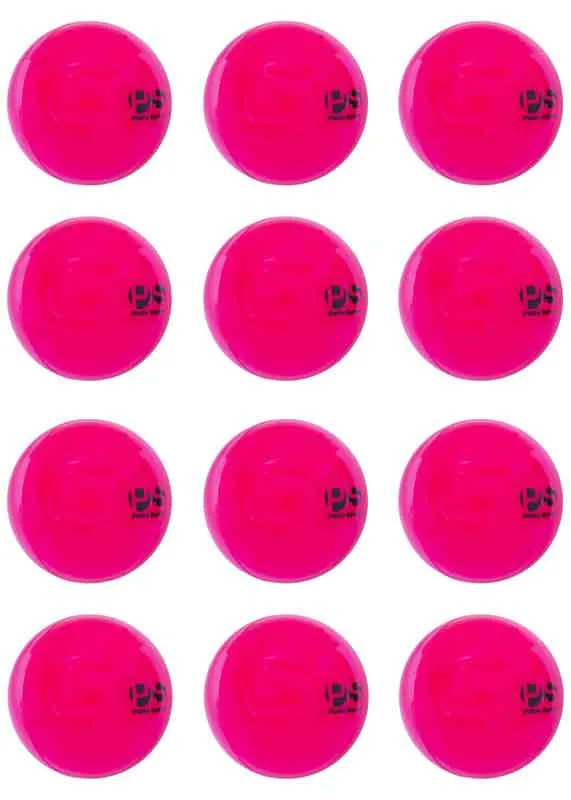 Hockey - Smooth Mini Training Balls 12-Ball Bundle - Pink/Orange/White
