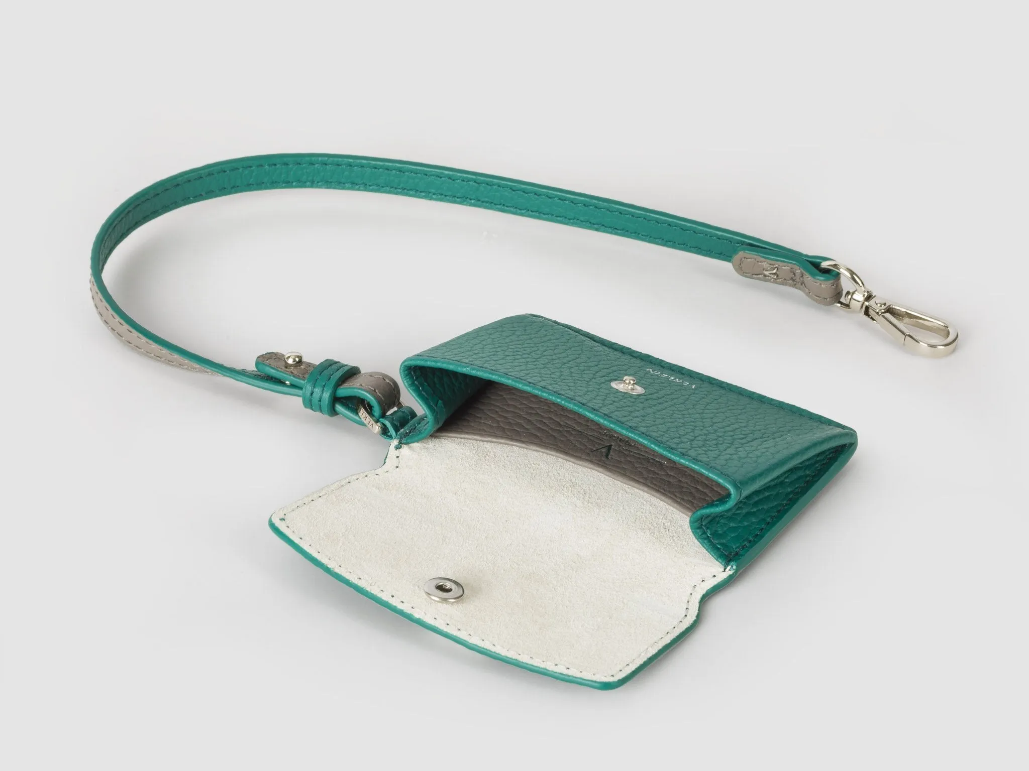 Inés Coin Purse, Emerald Green