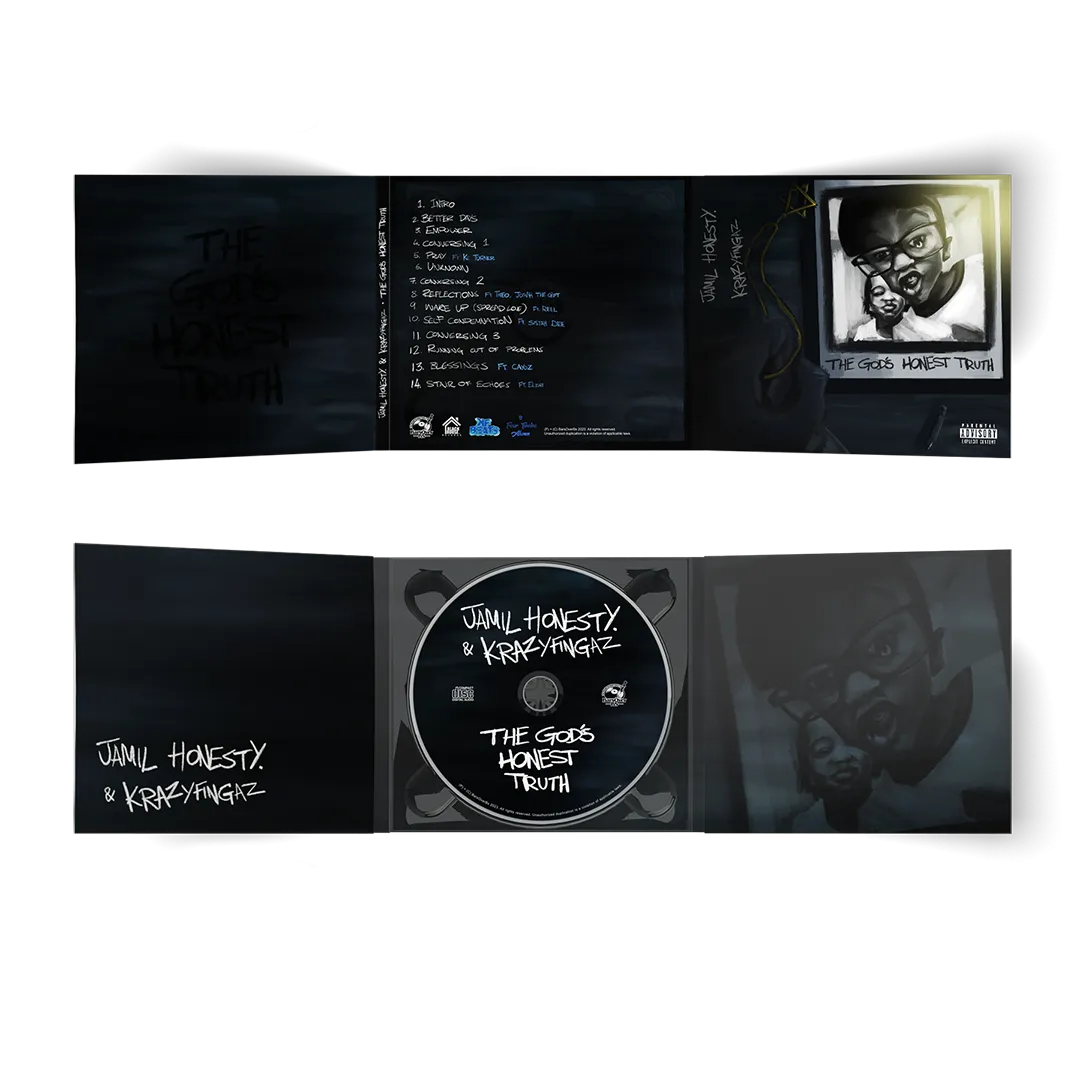 Jamil Honesty x KrazyFingaz - The Gods Honest Truth (Digipak With Obi Strip)