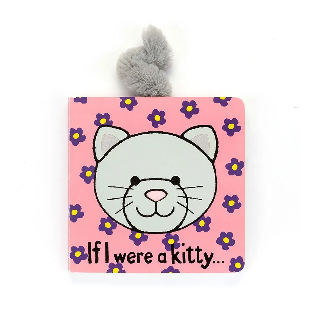 Jellycat If I Were a Kitty Book (Grey)
