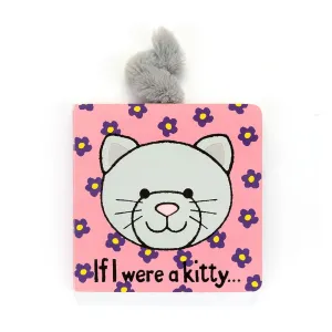 Jellycat If I Were a Kitty Book (Grey)